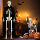 5.4 FT Halloween Skeleton Decoration Life Size Large Skeleton by LJGDeals