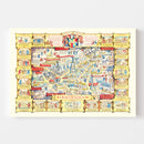 Vintage Map of Birmingham, England 1940