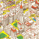 Vintage Map of Manhattan, New York 1926
