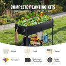 Raised Garden Bed - Elevated Metal Planter Box