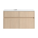 32-Inch Wall-Mounted Bathroom Vanity with 2 Soft Close Doors and 1 Drawer by HouseOfZazla