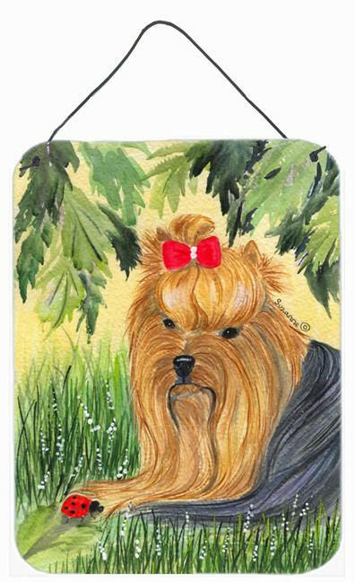 Yorkie Aluminium Metal Wall or Door Hanging Prints