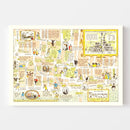 Vintage Map of Brighton, United Kingdom 1948