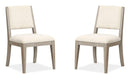 Braelyn - Upholstered Side Chair (Set of 2) - Dorian Gray by Unique Piece Furniture