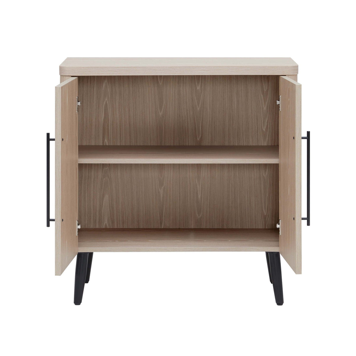 Jodie - Fluted Accent Cabinet - Oak, photo 8 of 11