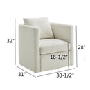 Sutton - Swivel Barrel Chair by HouseOfZazla