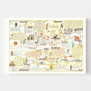 Vintage Map of Whitehall, 1948