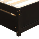 Platform Storage Bed Wood Bed Frame With Two Drawers And Headboard by HouseOfZazla