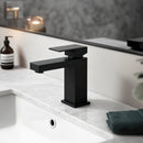 Single Handle Bathroom Faucet, Matte by HouseOfZazla