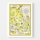 Vintage Map of Hyde Park, 1948