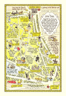 Vintage Map of Hyde Park, 1948