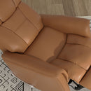 Bentley - Swivel Glider Recliner With Manual Adjustable Headrest & Footrest by HouseOfZazla