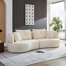 Modular Sofa, Durable Fabric, Solid Wood Frame, High Density Sponge Padding, Seating For 4 by HouseOfZazla