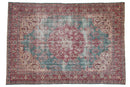 7.5x10.5 Vintage Distressed Sivas Carpet