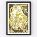 Vintage Map of Baltimore County, Maryland 1935
