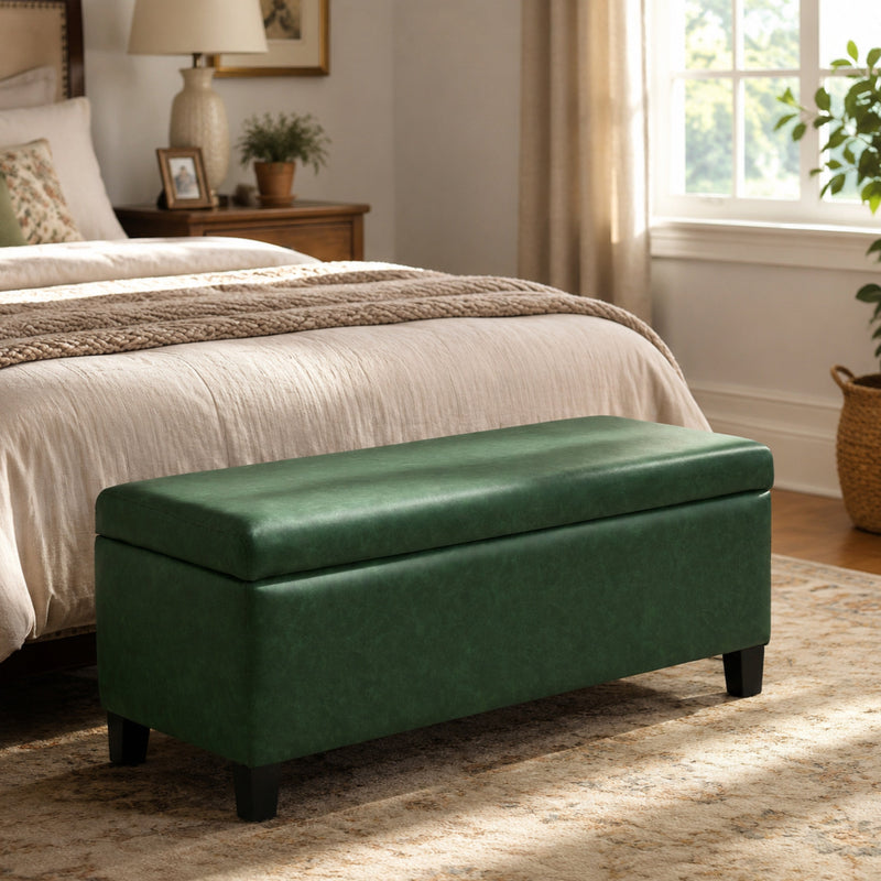 Storage Ottoman with Flip-Top Lid, photo 2 of 8