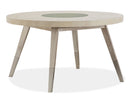 Lenox - Round Dining Table - Warm Silver