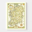 Vintage Map of Ireland 1933