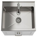 Cardinal - Laundry Cabinet With Faucet And Sink - White - Wood by HouseOfZazla