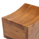 Nico - Stool Ottoman - Brown by HouseOfZazla