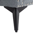 Accent Chair Living Room Chairs Single Sofa Chair,Arm Chairs with Linen Fabric, Mid Century Accent Arm Chairs Comfy Reading Lounge Club Armchair for Bedroom Office Study