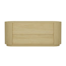 Olivia - Double Dresser With 6 Drawers - Oak by HouseOfZazla
