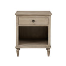 Victoria - Nightstand With Open Storage by HouseOfZazla