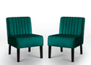 Reese - Mid-Century Modern Accent Chairs With Minimalist Design (Set of 2) by HouseOfZazla