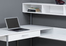 L-Shaped Corner Computer Desk with Storage Drawers by HouseOfZazla