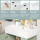 Bathroom Vanity, Combo Cabinet, Bathroom Storage Cabinet, Single Ceramic Sink by HouseOfZazla