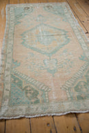 3x5.5 Vintage Distressed Oushak Rug