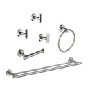 6-Pieces Bathroom Hardware Accessories Set