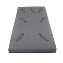 Outdoor Chaise Lounge Cushion Only, Water-Resistant Patio Lounge Chair Cushion With Removable Cover by HouseOfZazla
