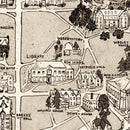 Vintage Map of Smith College, 1938