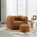 Soft Bean Bag Chair With High Resilient Foam by HouseOfZazla
