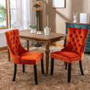 Nikki - High-End Tufted Dining Chair (Set of 2) by HouseOfZazla
