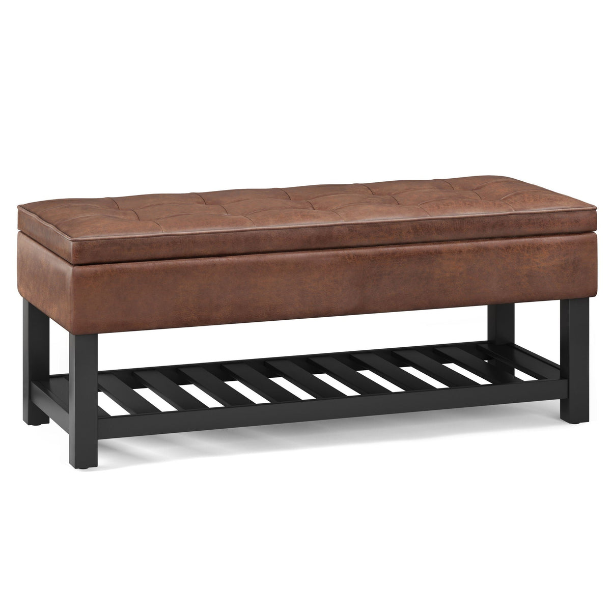 Cosmopolitan - Storage Ottoman Bench With Open Bottom, photo 5 of 40