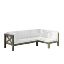 Brava X-Back Left Corner Bench Set of 2