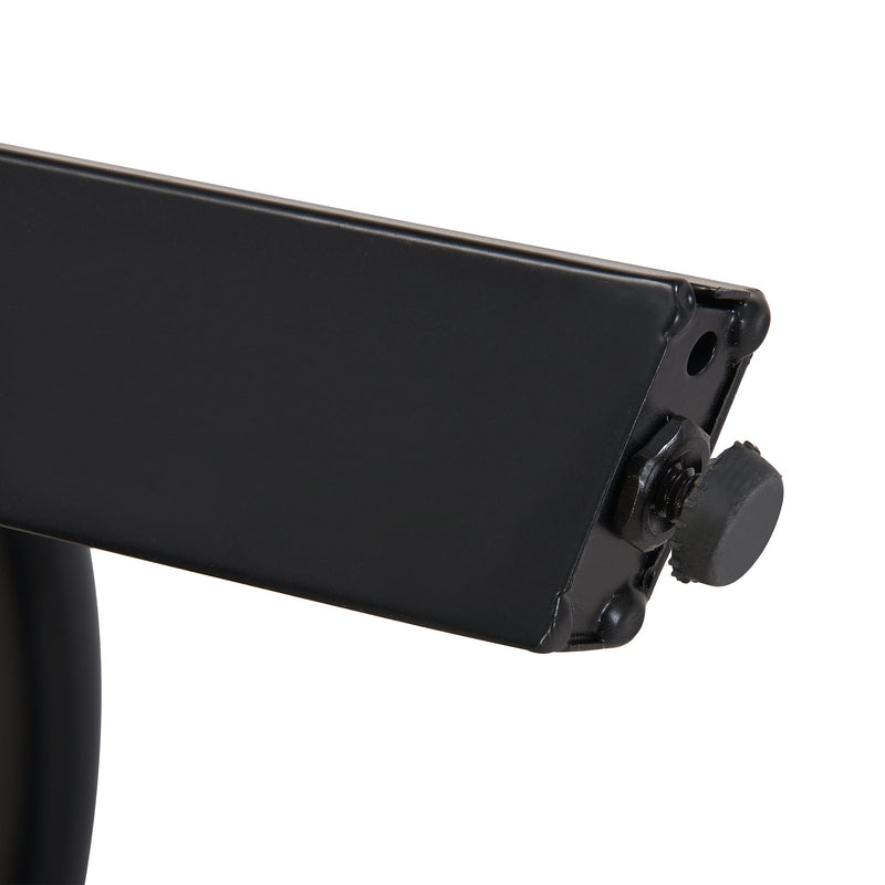 5-Piece Dining Table Set, 59" Wooden Sofa Side Table with Stabilizing Base, Rustic Brown Industrial Adjustable Height Chairs, Modern Bar Table and Chairs for Living Room, Dining Room, and Space Saving