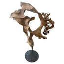 Teak Art Sculpture