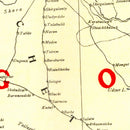 Vintage Map of Mongolia 1917