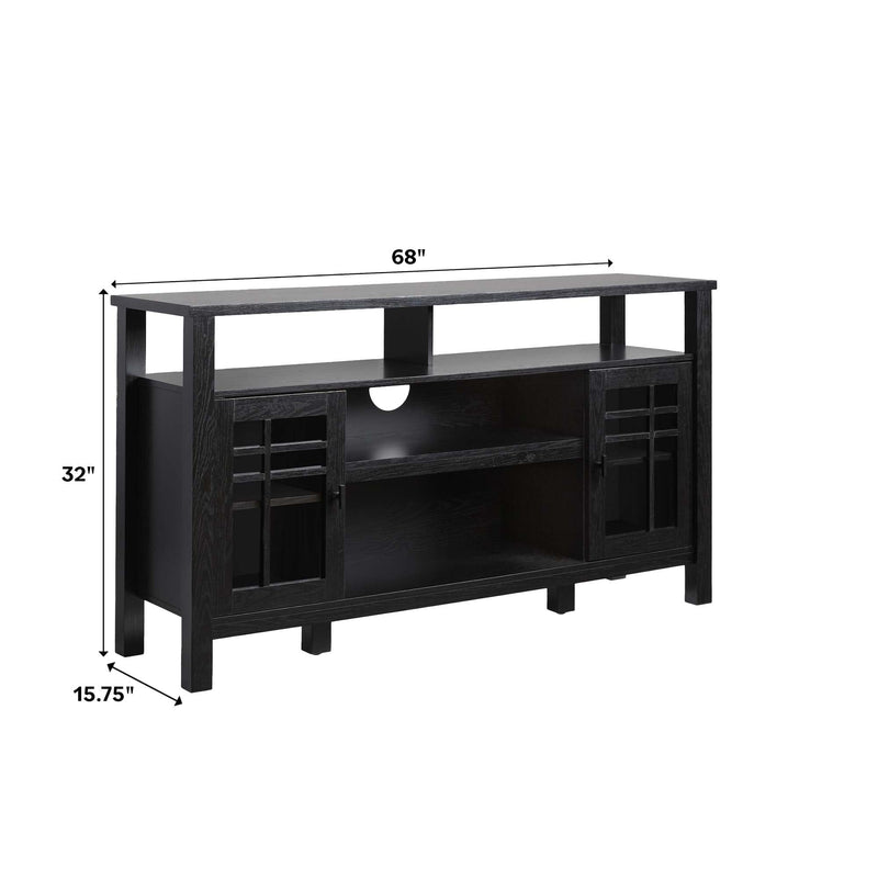 Hattie 58" 2-Door Transitional Buffet Sideboard & TV Stand