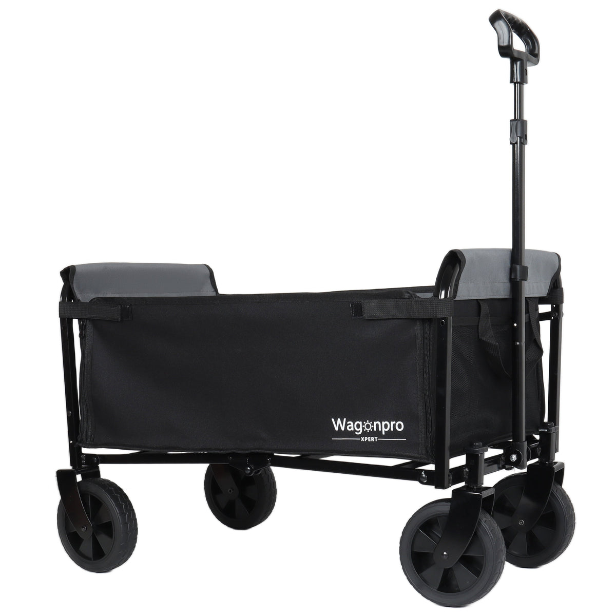 All-in-One Convertible Folding 4-Wheel Trolley with Bench Seat, photo 5 of 10