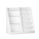 Kids Bookshelf with Toy Storage Organizer, 34.65" Wooden