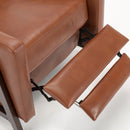 Madeline - Push Back Recliner - Caramel by Unique Piece Furniture