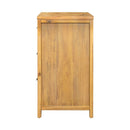 6 Drawer Dresser - Natural Wood / Brown by HouseOfZazla