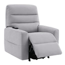 Freddie - Power Motion Recliner With Lift - Gray by Unique Piece Furniture