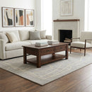Monroe - Rectangular Coffee Table With Drawers - Brown by HouseOfZazla