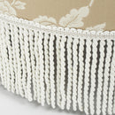 Yolanda - Round Upholstered Accent Ottoman by HouseOfZazla