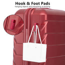 3 Pieces Set 20" / 24" / 28" Spinner Wheel Luggage With Combination Lock by HouseOfZazla